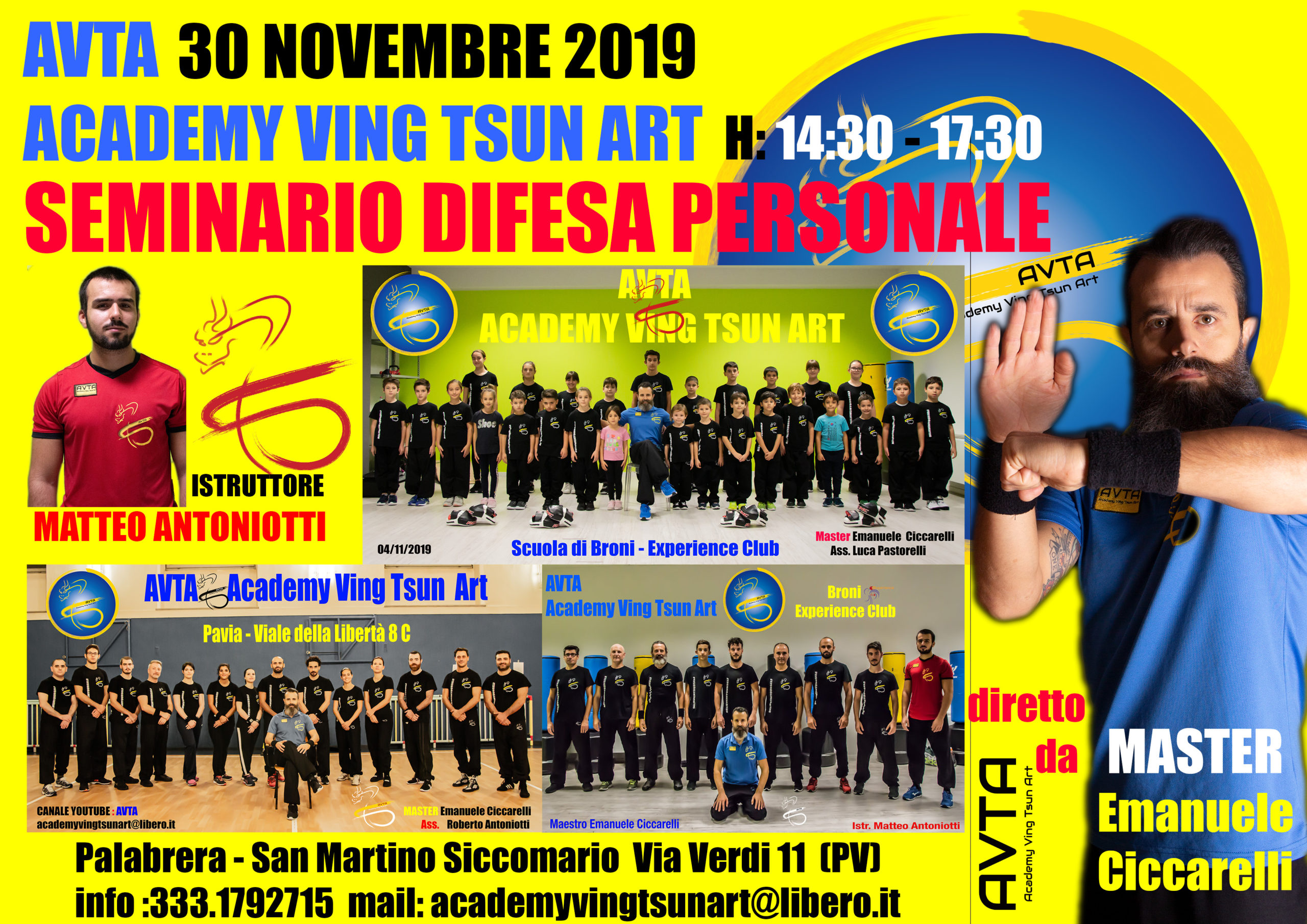 Eventi-AVTA-Academy Ving Tsun Art Eventi-AVTA-Academy Ving Tsun Art