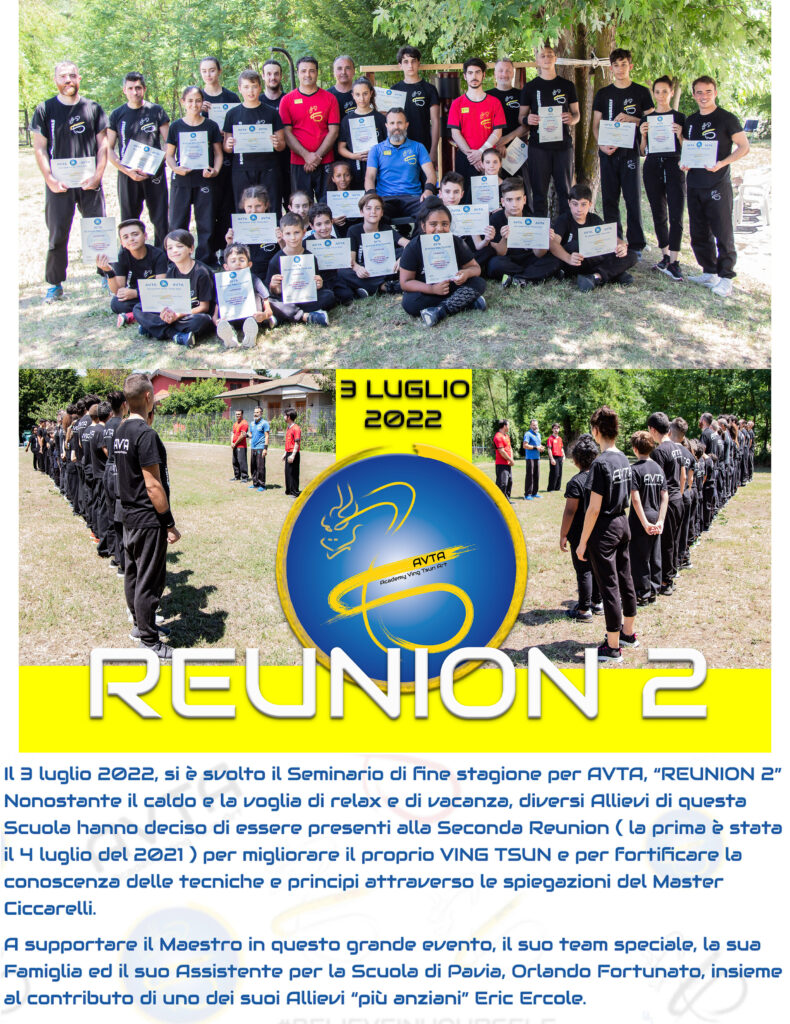 Reunion 2 eventi